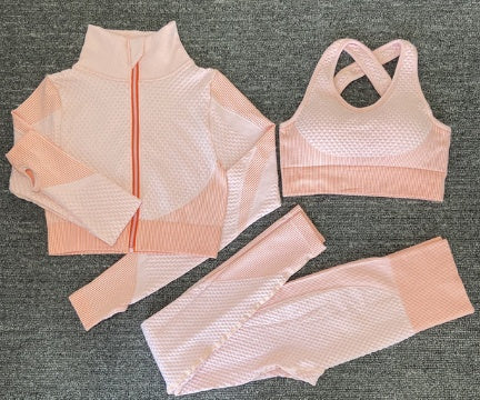 Yoga sets female sport gym suit - Mindful Tech Co