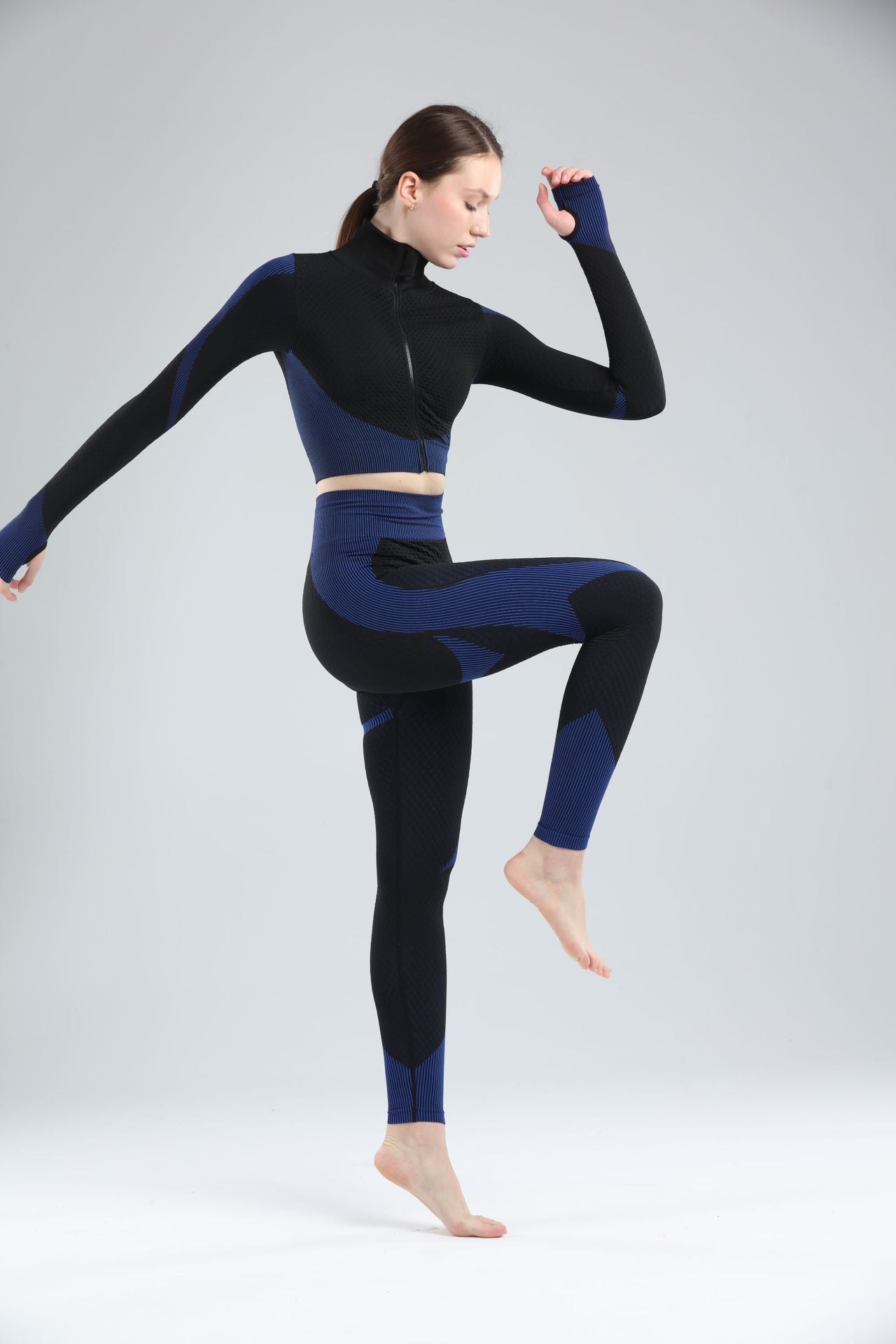 Yoga sets female sport gym suit - Mindful Tech Co