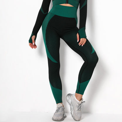 Yoga sets female sport gym suit - Mindful Tech Co