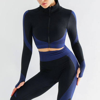 Yoga sets female sport gym suit - Mindful Tech Co